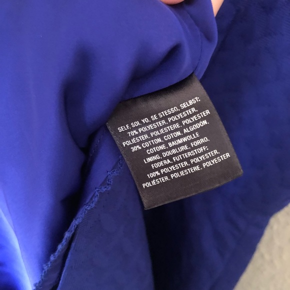 NWOT Anthropologie HD in Paris Blue Dress - Picture 8 of 8